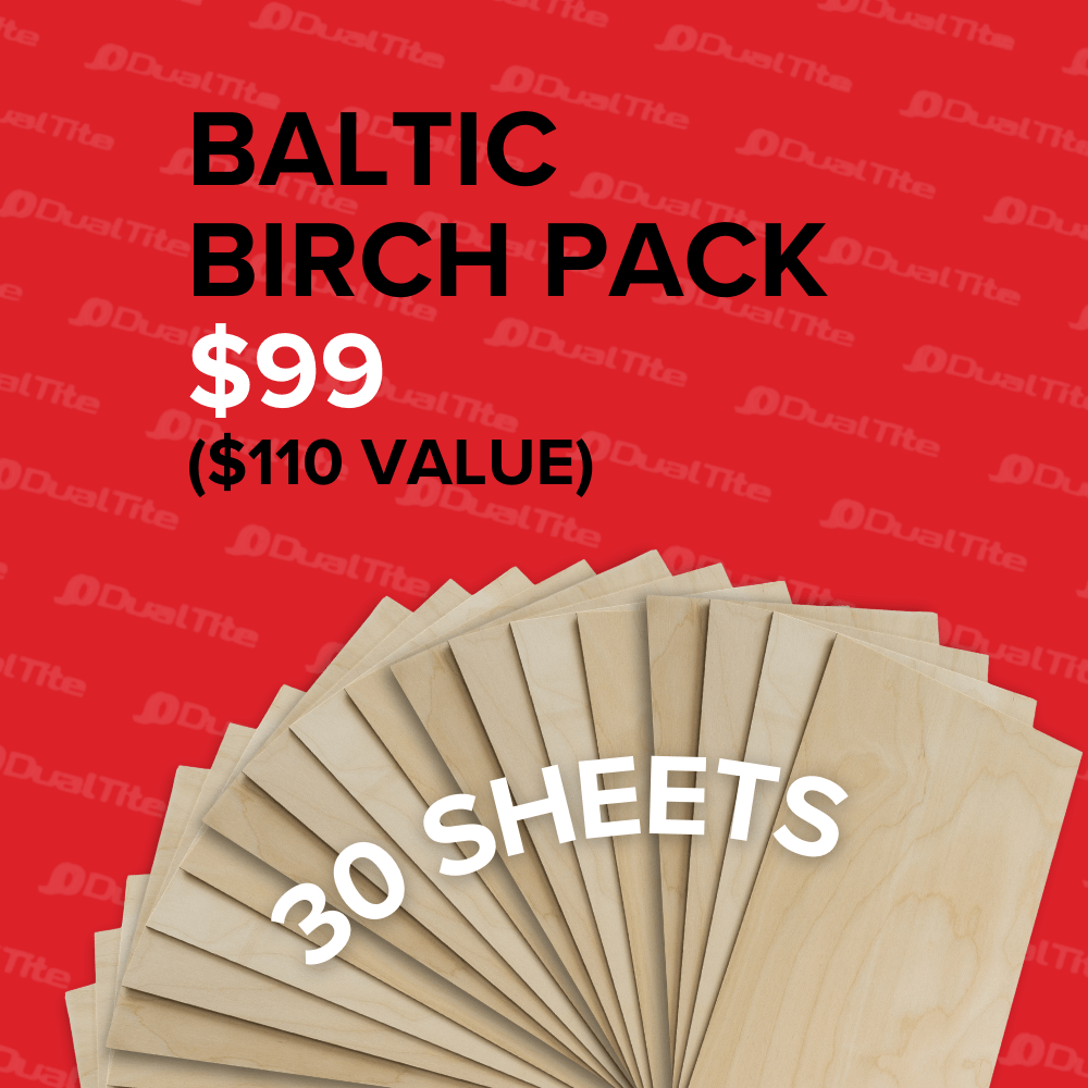 1/8" Baltic Birch 30 Pack -